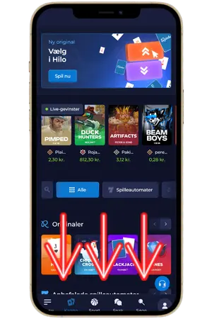 For at downloade RainBet App til din iPhone, gå til casinoets officielle hjemmeside