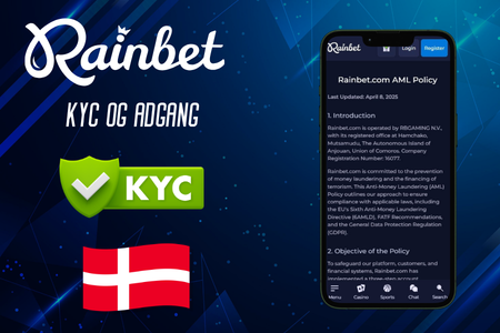 Rainbet KYC og adgang DK