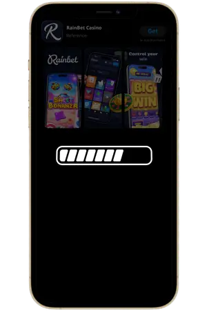 Vent på, at RainBet App iPhone indlæses
