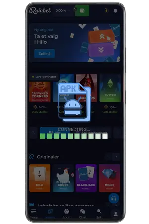 Vent til RainBet App lastes inn