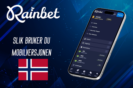 Rainbet how to use NO