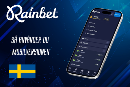 rainbet Så använder du mobilversionen